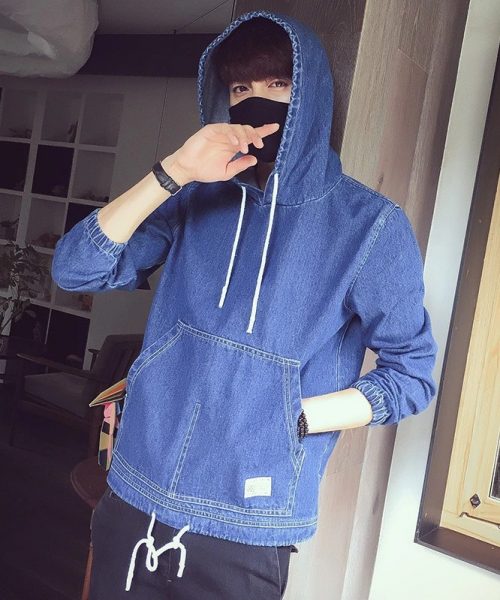 Denim-Hoodie-Men - Copy